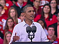 Obama blasts GOP in speech to youth