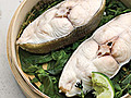 Steamed Halibut