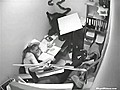 Co-Worker Falls Through Ceiling