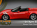 Grand Sport Corvette,  McLaren F1, Audi Birthday, U.S. Warns Chrysler - 04/24/2009