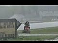 Mowing Your Lawn In A Hail Storm