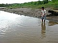 Crazy Guy Feeds Crocodile