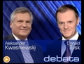 Debata Donald Tusk - Aleksander Kwaśniewski