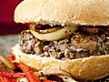 Pork-Fennel Burgers