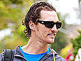 Matthew McConaughey Takes a Casual Stroll in Santa Monica