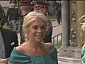 Chelsy Davy arrives at Abbey