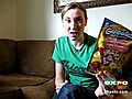 This video is about Gerber Graduates Strawberry Banana mini-fruit pieces.