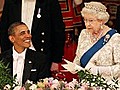 US-Präsident Obama besucht die Queen