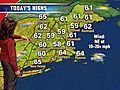 09/16/09: NECN weather forecast,  noon