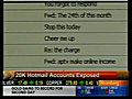 20K Hotmail Accounts Exposed