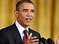 Obama speaks at LGBT pride reception