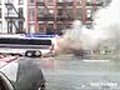 Raw footage: Bus fire on 40th and 9th Ave.