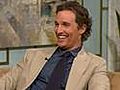 McConaughey Talks Family Life And Shares Parenting Advice