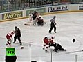 KHL mass Ice Hockey brawl