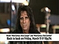 Mad Genius - Alice Cooper on Rob Zombie