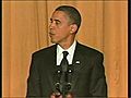 Obama’s WHCA dinner &#039;birther&#039; joke - 5/1/10