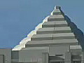 Royalty Free Stock Video HD Footage Top of a High Rise Office Building in Downtown Ft. Lauderdale,  Florida