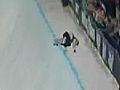 Shaun White Nearly Gets Decapitated On Half-Pipe