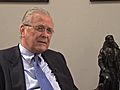 Rumsfeld gets personal