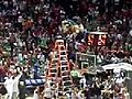 50-Foot Backflip Dunks Off a Ladder are Easier in a Deer Costume