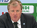 Steve McClaren und Mirko Slomka vor der Presse