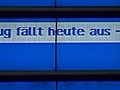 Bundesweite Störungen im Personen- und Güterverkehr