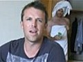 The Ashes 2010: James Anderson caught striking different pose in Graeme Swann’s room