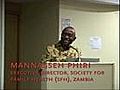 Mannasseh Phiri,  J-PAL Africa Launch