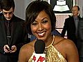 Grammy stars share laughs on red carpet