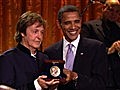 Music & the Arts - President Obama Honors Paul McCartney