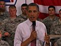 Obama to troops: U.S. turned corner in Afghanistan