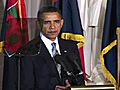 Obama targets Holocaust deniers