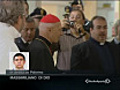 Il cardinal Bagnasco in visita a Lampedusa