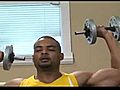 Bodybuilding Exercises : Bodybuilding: Seated Dumbbell Press