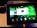 BlackBerry PlayBook hands-on