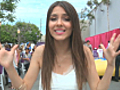 &quot;iParty with Victorious&quot; Premiere: Victoria Justice! video