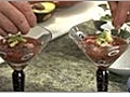 Plating the South of the Border Scallop Ceviche