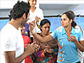 Sania celebrates birthday with Shoaib