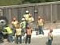Some Construction Workers Still 'On The Job'