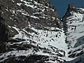 Crazy Snowmobile Ascent of Skinny Couloir
