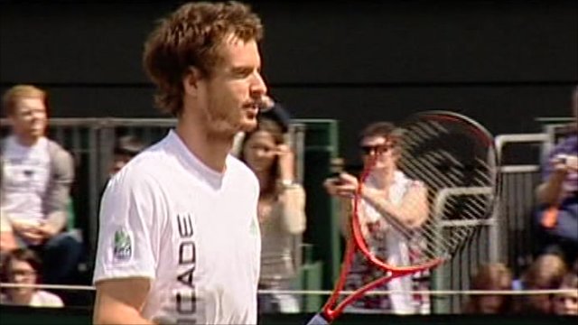 Murray prepares for Wimbledon semi-final