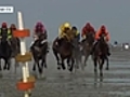 Video of the Day   Made for Mud - A horse race at low tide along the mud flats on the German coast
