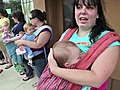 Right to breast feed in public challenged in DeKalb,  Ill.