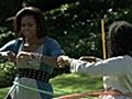 Michelle Obama Hula Hoops for Kids Health