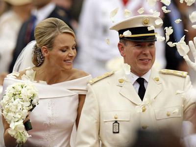 Prince Albert,  Charlene Wed Again