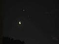 Timelapse Of Jupiter Venus And Crescent Moon Over Southern Hemisphere