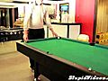 Mini-Hop Pool Shot