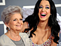 Grammys: Katy Perry with her Grandma on the Red Carpet