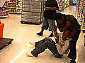 Good Gawt: Dude Gets Dropped Right Inside Walmart!