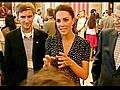Kate and William meet youths in Canada